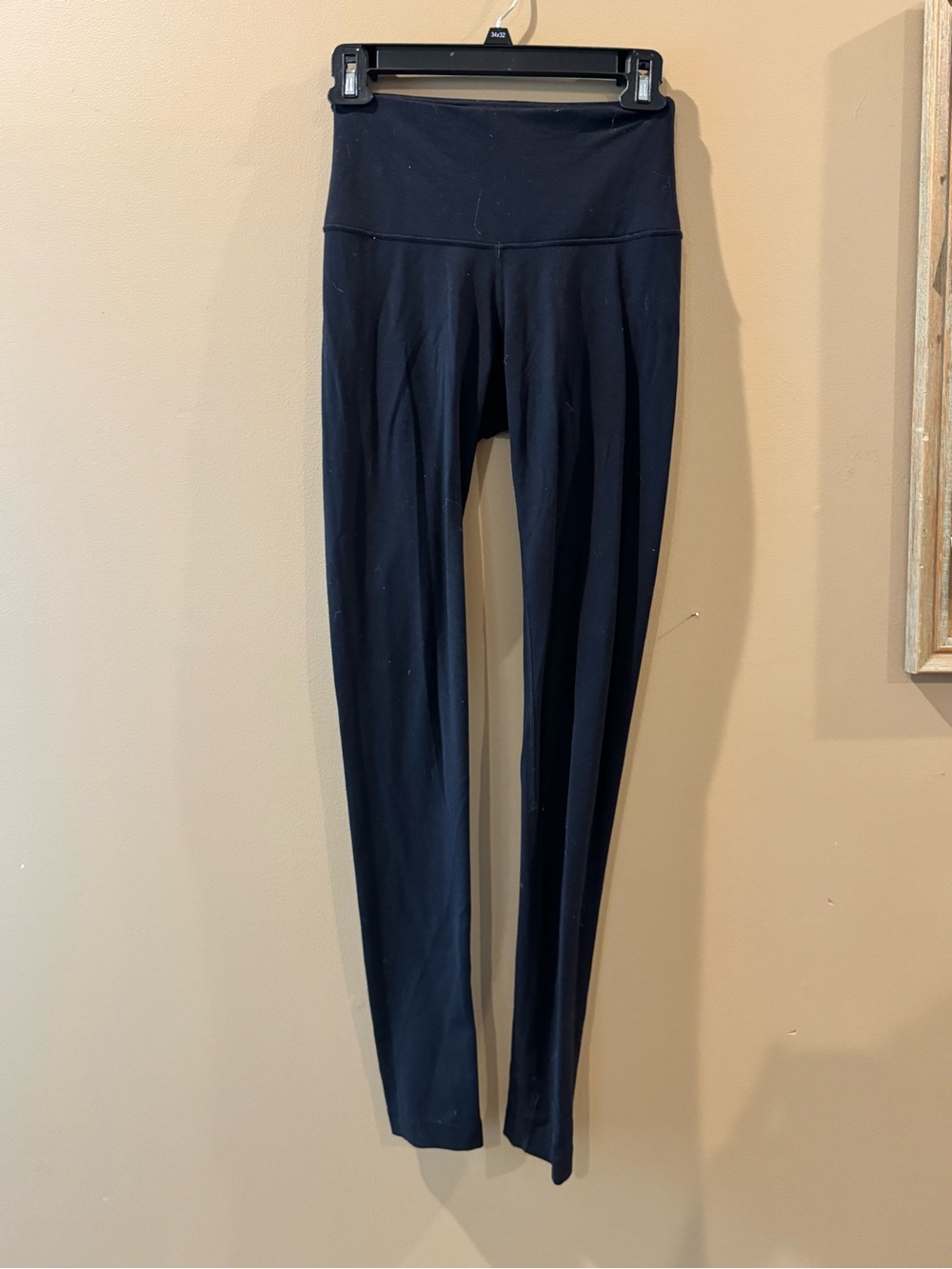 90 Degree By Reflex Black High-Waist Leggings with Wide Waistband